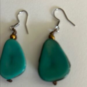 Turquoise Teardrop Earrings
